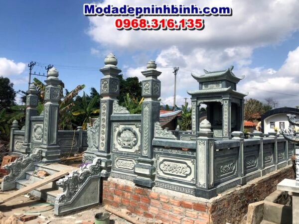 Mộ Đá Đẹp Ninh Bình với đội ngũ nghệ nhân tay nghề cao từ làng nghề đá Ninh Vân truyền thống