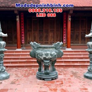 Lư hương đá nguyên khối LHD 088