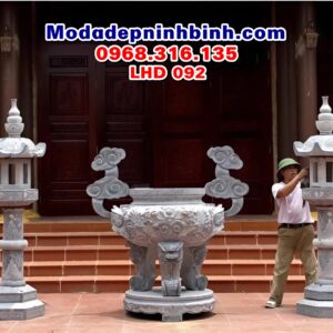 Mẫu đỉnh hương bằng đá đẹp
