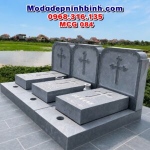 mẫu mộ đá công giáo đơn giản hiện đại