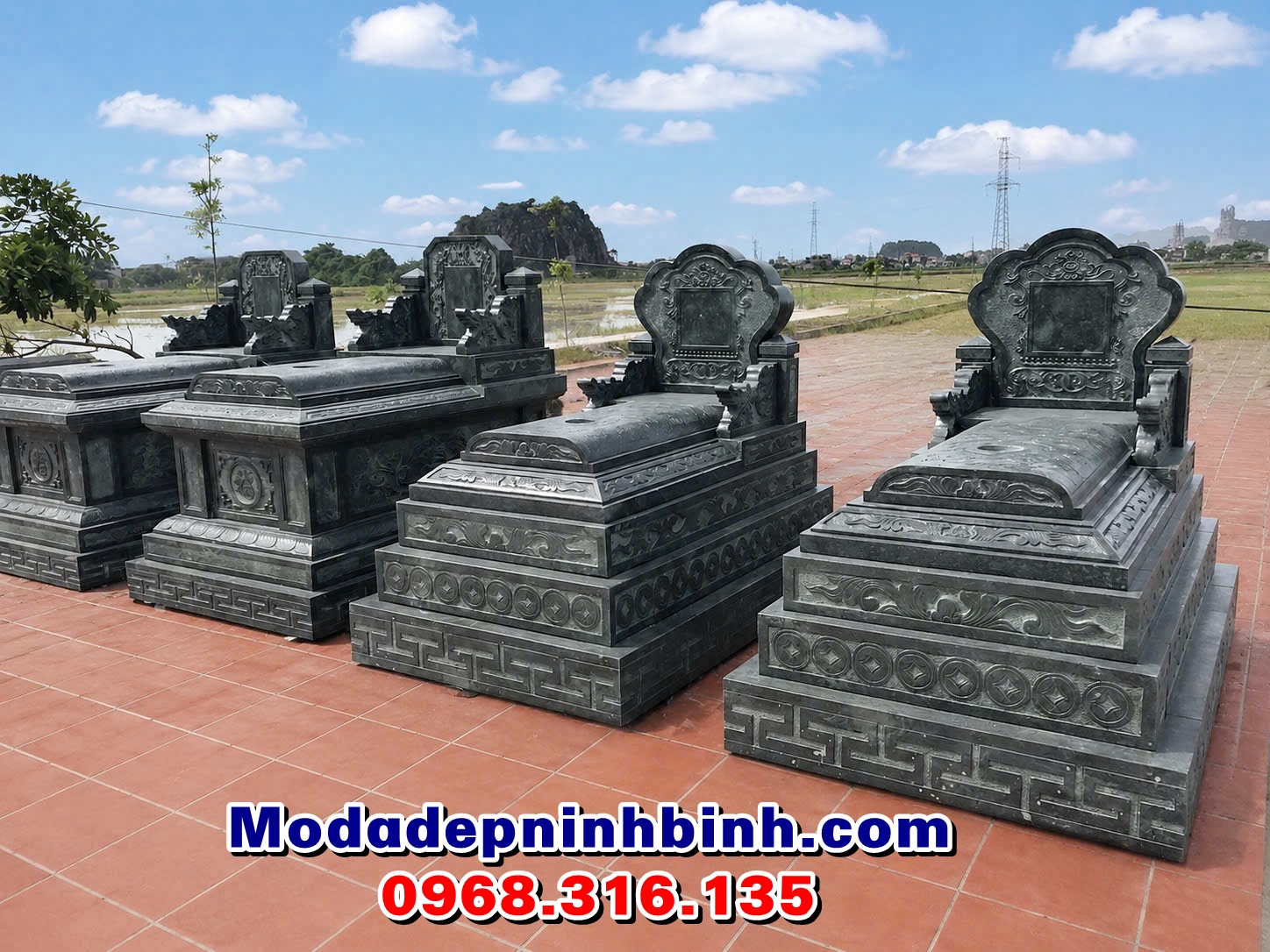 100 mẫu mộ đá đẹp không mái