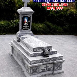 mẫu mộ đá công giáo đẹp bán tại hà nội