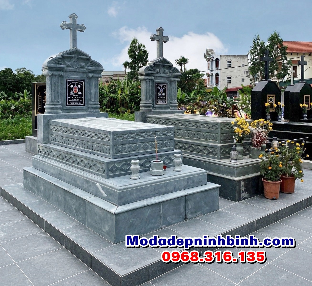 mộ đá công giáo đẹp bán tại hà nội