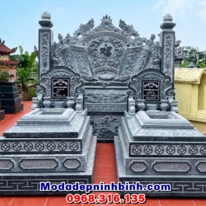 cách sắp xếp mộ ông bà bên trái phải trong khu lăng mộ
