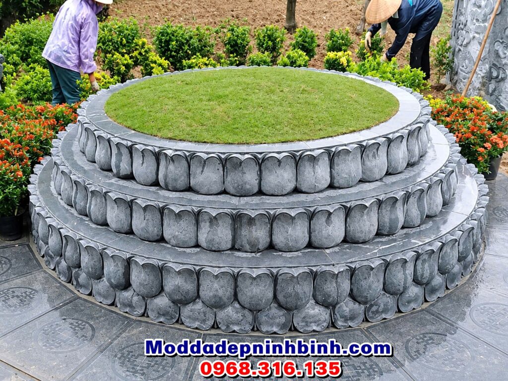 lăng mộ tròn đá