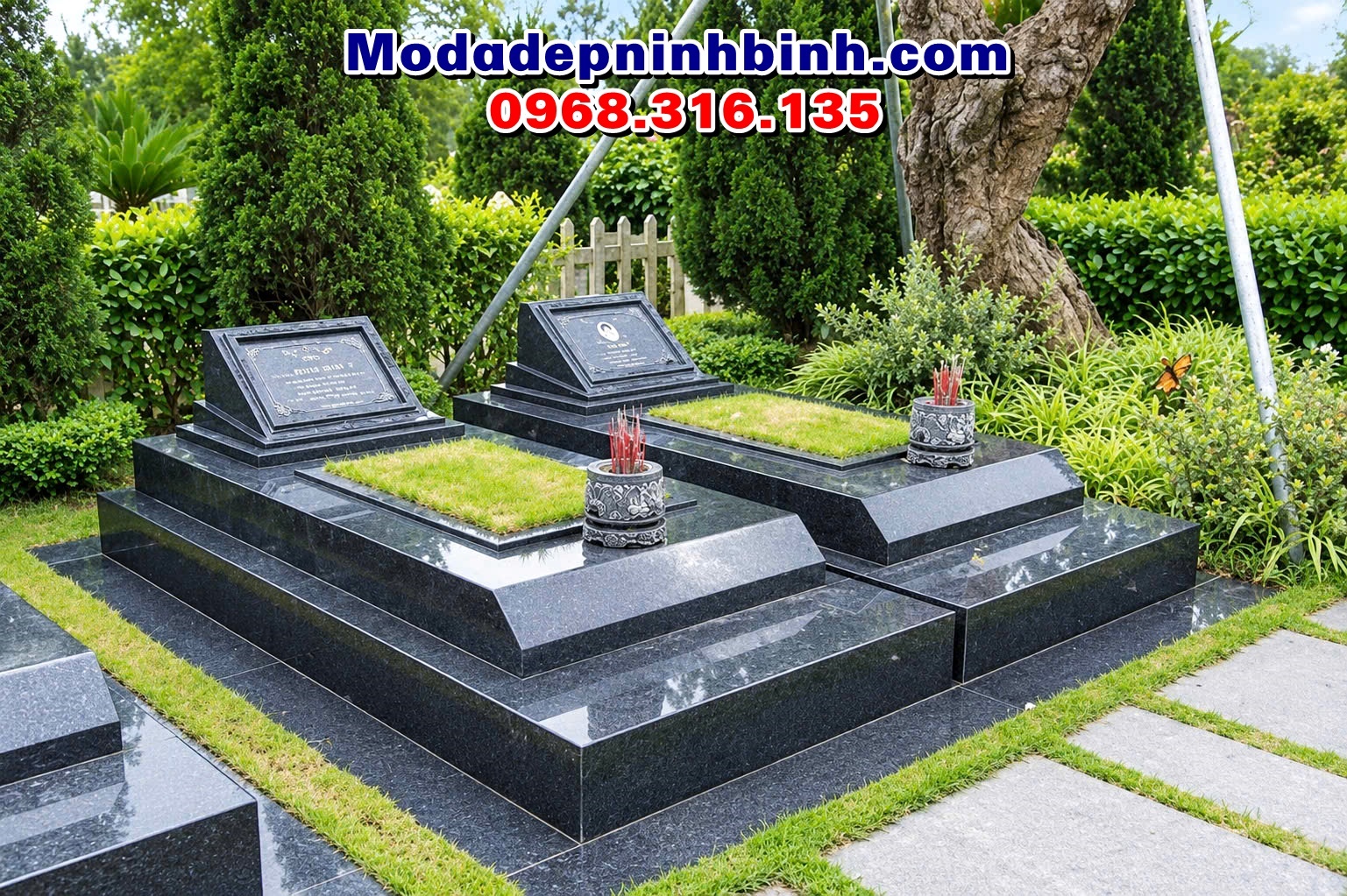 mẫu mộ đá hoa cương granite đẹp