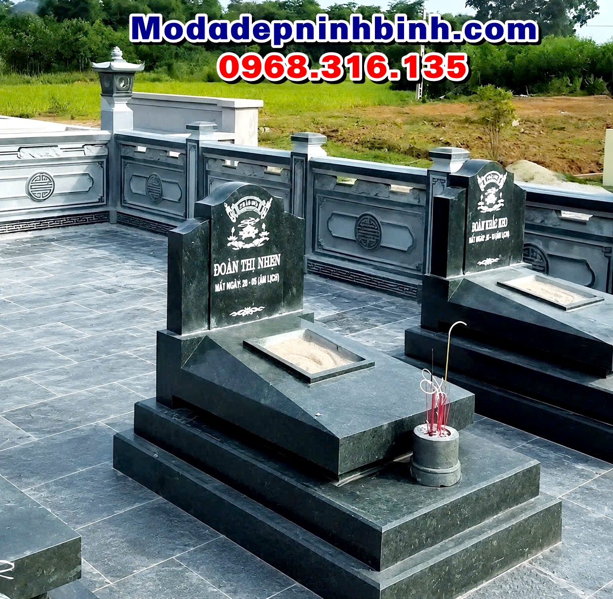 mẫu mộ đẹp hiện đại đơn giản
