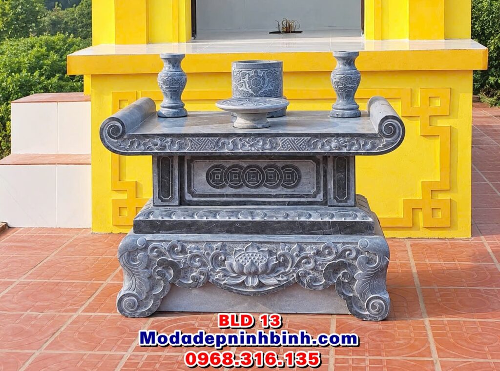 bàn lễ đá ngoài trời bld-13