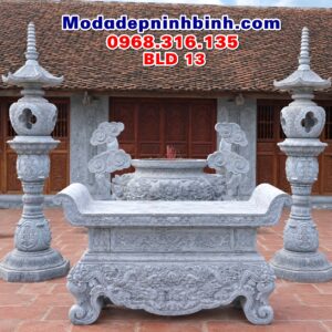 mẫu bàn thờ ngoài trời đẹp