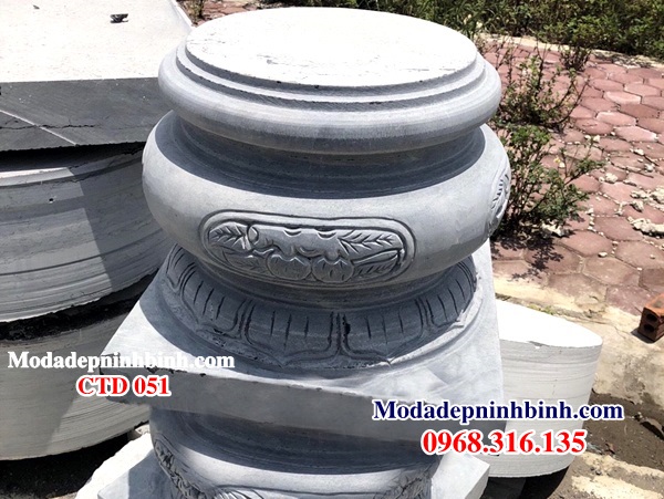Chân tảng đá kê cột gỗ CTD 051