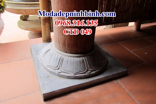 Chân tảng đá kê cột trụ nhà gỗ CHD 049