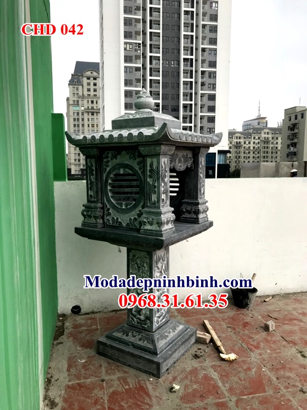 Cây hương bàn thờ đá ngoài trời 042