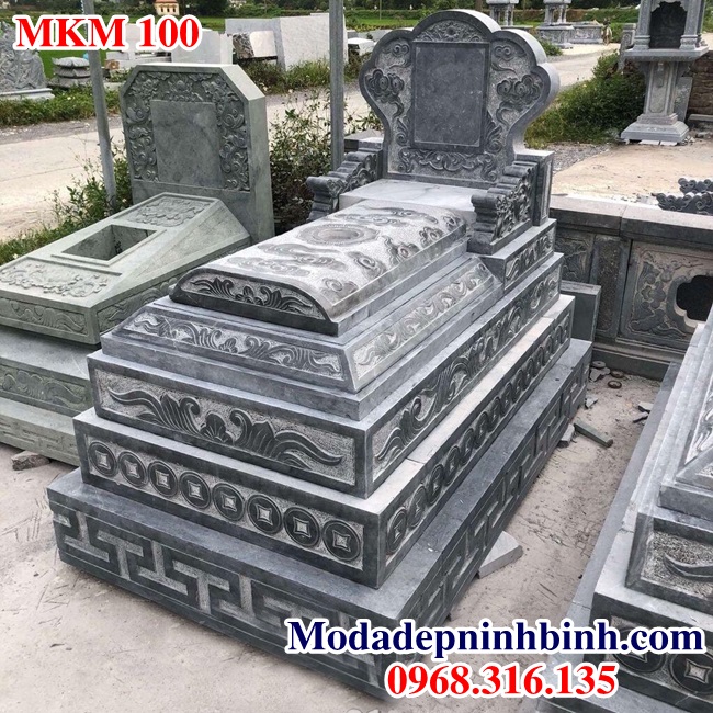 Mẫu mộ đá đẹp MKM 100