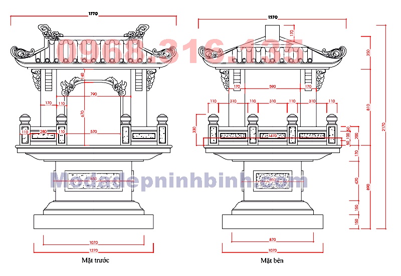 Bản vẽ thiết kế cây hương đá cho nhà máy đóng tàu Hạ Long.