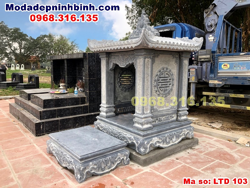 Lăng am thờ đá và bàn lễ đá tại Vĩnh Yên Vĩnh Phúc