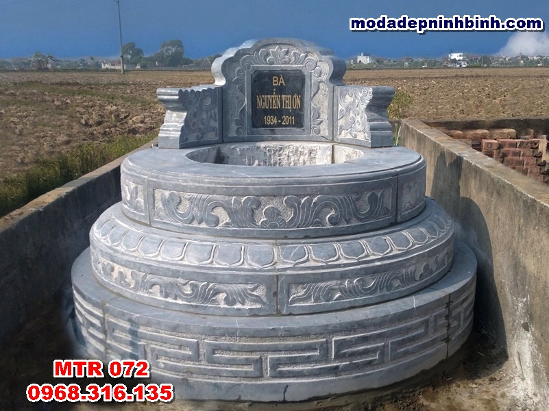 Lăng mộ hình tròn phong thủy Ninh Bình MTR 072