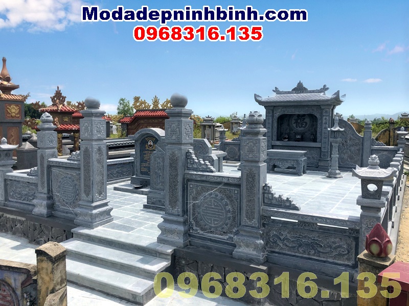 Mẫu lăng mộ đá đẹp Ninh Bình tại Hòa Vang Đà Nẵng