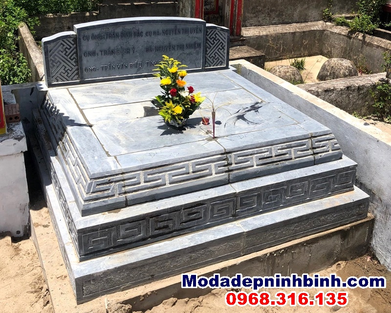 Mộ tổ đá chôn tập thể nhiều người tại Trực Ninh Nam Định