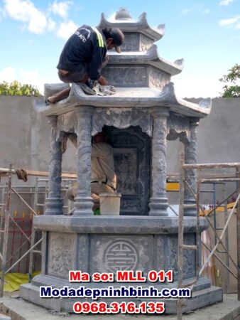 mộ đá lục lăng mll 011